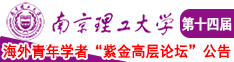 日逼黄大南京理工大学第十四届海外青年学者紫金论坛诚邀海内外英才！